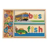 See and Spell Picture Puzzle by Melissa and Doug