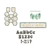 Eucalyptus Bulletin Board Accents Kit 273 pieces by Teacher Created Resources