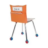 Store More Classic Chair Pocket Single Color 1 Chair Pocket Color Orange by Really Good Stuff LLC