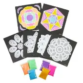 World of Art India Rangoli 6 Designs with Sand by Colorations