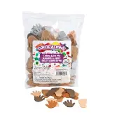 Colors Like Me Self Adhesive Hands and Feet Foam Stickers 200pc by Colorations