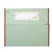 Boho Chair Pocket Classic Mint Chair Pocket with Clay Trim Single by Really Good Stuff LLC