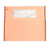 Boho Chair Pocket Classic Peach Chair Pocket with Clay Trim Single by Really Good Stuff LLC