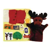 Puppet and Props for If You Give a Moose A Muffin Book by Cre8tive Minds