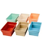 All Purpose Bins Boho 6 Pack by Really Good Stuff LLC
