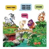 Three Billy Goats Gruff Felt Set by Little Folk Visuals