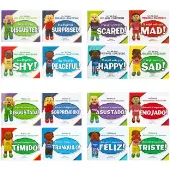 English and Spanish Emotions Book Full Set 16 books by Excellerations