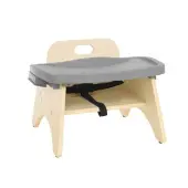 5 H Feeding Chair with Tray Assembled by Environments