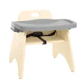 9 H Feeding Chair with Tray Assembled by Environments