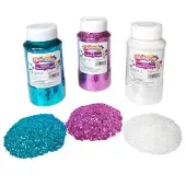 Spring Colors of Glitter 3 Colors Each 1lb by Colorations