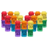 Wheat and Gluten Free Classic Dough 5 Each of 6 Colors Each 5oz by Colorations