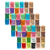 Colors Like Me Wheat and Gluten Free Dough Variety Pack 72 pcs by Colorations