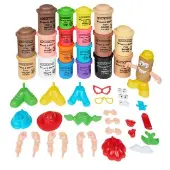Colors Like Me Wheat and Gluten Free 18 Color Fun Family Dough Set by Colorations