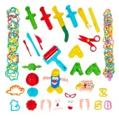 Mega Dough Tool Collection 130 Piece Set by Colorations