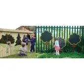 Chalk and Mirror Trees by Colorations