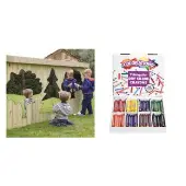 Mirror Trees with Dry Erase Crayons by Colorations