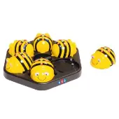 Bee Bot Programmable Floor Robot 6 Pack plus Docking Station by TTS