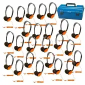 Hamilton Buhl 24 Personal Headphones Orange by Really Good Stuff LLC