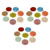 Sensory Fidget Tactile Tokens Set of 24 by Really Good Stuff LLC