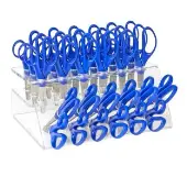 Organizing Rack with 30 Blunt Tip Scissors by Colorations
