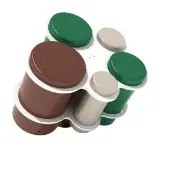 Honeycomb Hand Drums Playground Equipment Natural by NVB Playgrounds