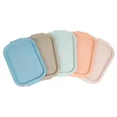 Boho Brawney Tough Plastic Art Trays Set of 5 by Colorations