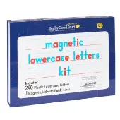 Magnetic Lowercase Letters Kit by Really Good Stuff LLC