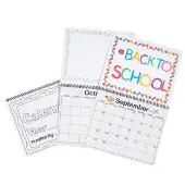 Decorate Your Own Calendar Set of 12 by Colorations