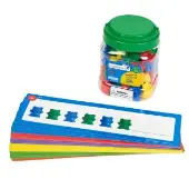 Weighted Counting Bears 96pc and 25 Pattern Cards by Excellerations