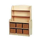 Dresser Display Storage with 6 Baskets by Millhouse