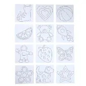 Stick N Create Art Boards 12 Designs by Colorations