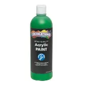 Paraben Free Acrylic Paint 16 oz Green by Colorations