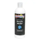 Paraben Free Acrylic Paint 16 oz White by Colorations
