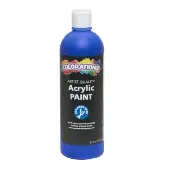 Paraben Free Acrylic Paint 16 oz Blue by Colorations