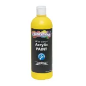 Paraben Free Acrylic Paint 16 oz Yellow by Colorations