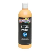 Paraben Free Acrylic Paint 16 oz Pale Orange by Colorations