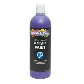 Paraben Free Acrylic Paint 16 oz Violet by Colorations