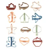 Easy Grip Dough Cutters Set of 12 by Colorations