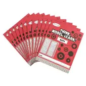 Think Model Learn Grades 4 5 4 Pocket Folder Set of 12 by Really Good Stuff LLC