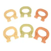 Nature Force Magnetic Horseshoe Set of 6 by Excellerations