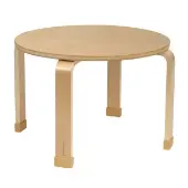 Milestones Bentwood Round Table Size Small by Environments
