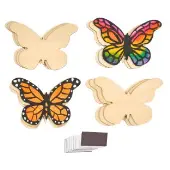Decorate Your Own Butterfly Magnets by Colorations
