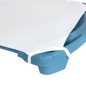 White Standard Cot Sheet Set of 4 by Angeles Angels Rest