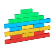 Translucent Planks 24 Pieces by Excellerations
