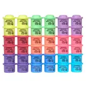 Wheat and Gluten Free Dough Variety Pack Set of 36 1oz each by Colorations