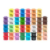 Wheat and Gluten Free Dough Variety Pack Set of 60 1oz each by Colorations