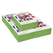 9 x 12 Mediumweight Construction Paper Pack 2500 sheets Color Bright Green by Colorations
