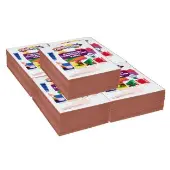 9 x 12 Mediumweight Construction Paper Pack 2500 sheets Color Brown by Colorations