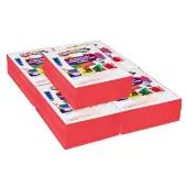 9 x 12 Mediumweight Construction Paper Pack 2500 sheets Color Holiday Red by Colorations