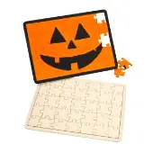 Jack o Lantern Puzzles Craft Kit by Colorations